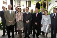 Fotografía La Mesa del Parlamento visita el Consejo Consultivo de Canarias 