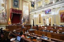 Fotografía El Parlamento de Canarias celebra el Debate General sobre el Estado de la Nacionalidad Canaria 2021 