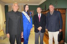 Fotografía El presidente del Parlamento recibió la visita de la Reina del Hogar Canario Venezolano 