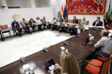 Fotografía La Comisión General de Cabildos se reunió este jueves bajo la presidencia de Gustavo Matos 