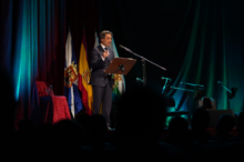 Fotografía El presidente del Parlamento de Canarias, Gustavo Matos, pregonero de las Fiestas en honor a San Marcos Evangelista de Tegueste 