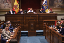 Fotografía El Parlamento de Canarias designa senadores por la Comunidad Autónoma a José Antonio Valbuena, Pedro San Ginés y Australia Navarro 