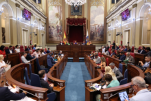 Fotografía El Parlamento de Canarias celebra la primera sesión plenaria del curso político 