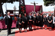 Fotografía La presidenta del Parlamento canario, Astrid Pérez, representa a Su Majestad el Rey en los actos en honor al Santísimo Cristo de La Laguna 