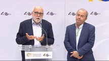 Rueda de prensa del GP Sí Podemos Canarias sobre análisis de diversos asuntos de actualidad en Sala de Presidentes