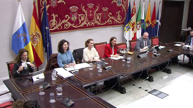 Presupuestos y Hacienda en Sala de los Cabildos